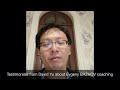 Testimonials about evgeny bazhov coaching style and process from david yu