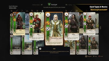 Witcher 3 Gwent: Overview & Basics Tutorial