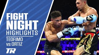 Teofimo Lopez vs Jamaine Ortiz | FIGHT HIGHLIGHTS image