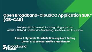 Reducing Network False Alarms & Modeling Traffic with OB-CAS - Innovation Demonstration