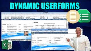 How To Create A Fully Dynamic Userform In Excel With A Single Macro [Full Training   Free Download]