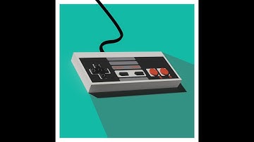 How to create a Nintendo control, 3D Illustration .