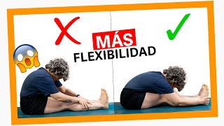 Cómo trabajar la FLEXIBILIDAD de ISQUIOTIBIALES en Yoga