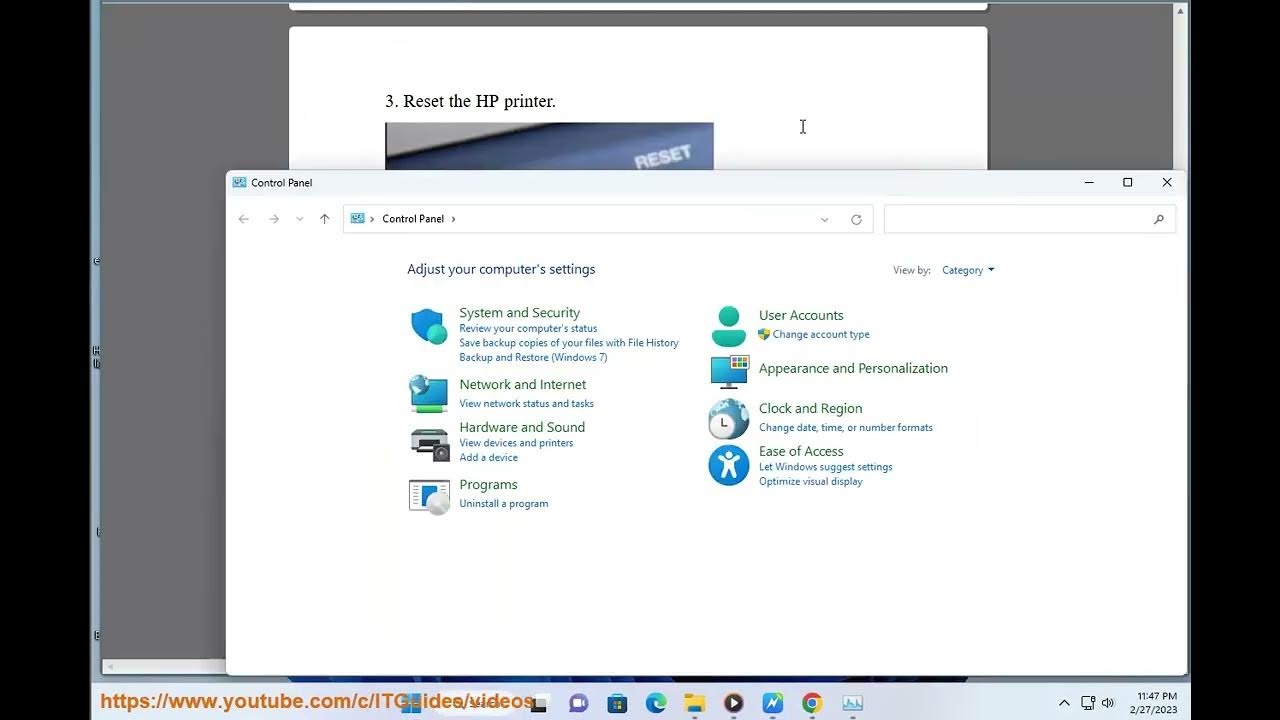 Fix HP Printer All lights flashing or blinking YouTube