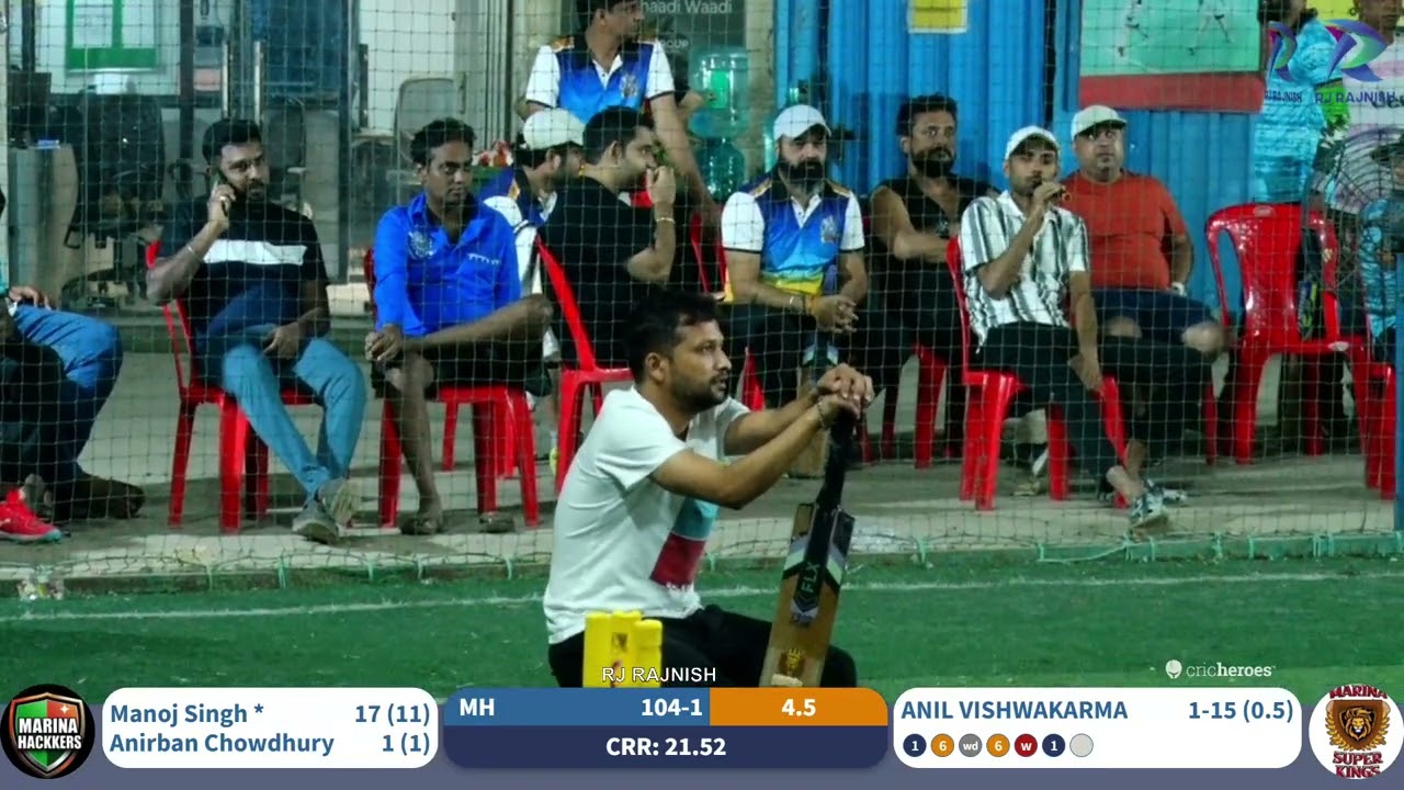 marina hackkers vs marina super kings