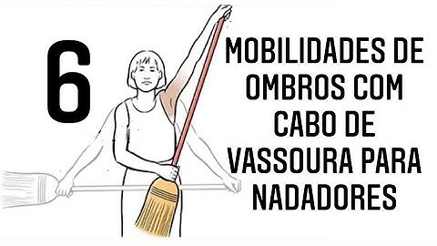 6 exercícios de MOBILIDADE de OMBROS com cabo de vassoura para NADADORES