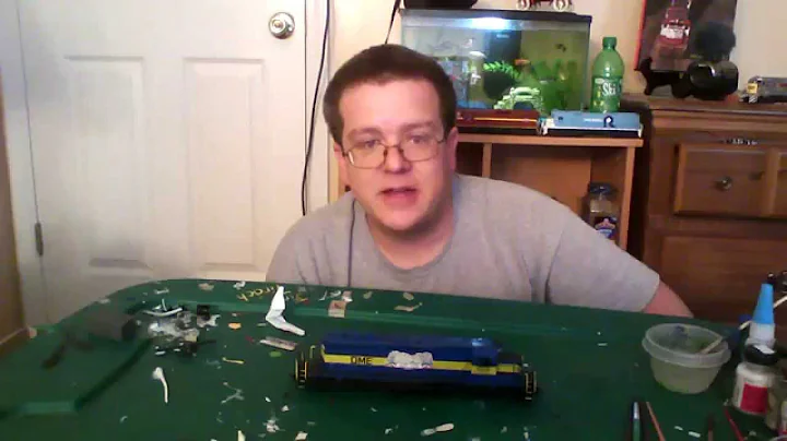 Painting Model Trains with Spray Paint part 5