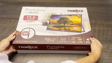 Frontech Online | MON-0023 | Portable LED Monitor | Full Review & Unboxing