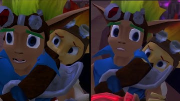 Jak & Daxter The Precursor Legacy PS4 vs PS3 Graphics Comparison (1080p 60fps)
