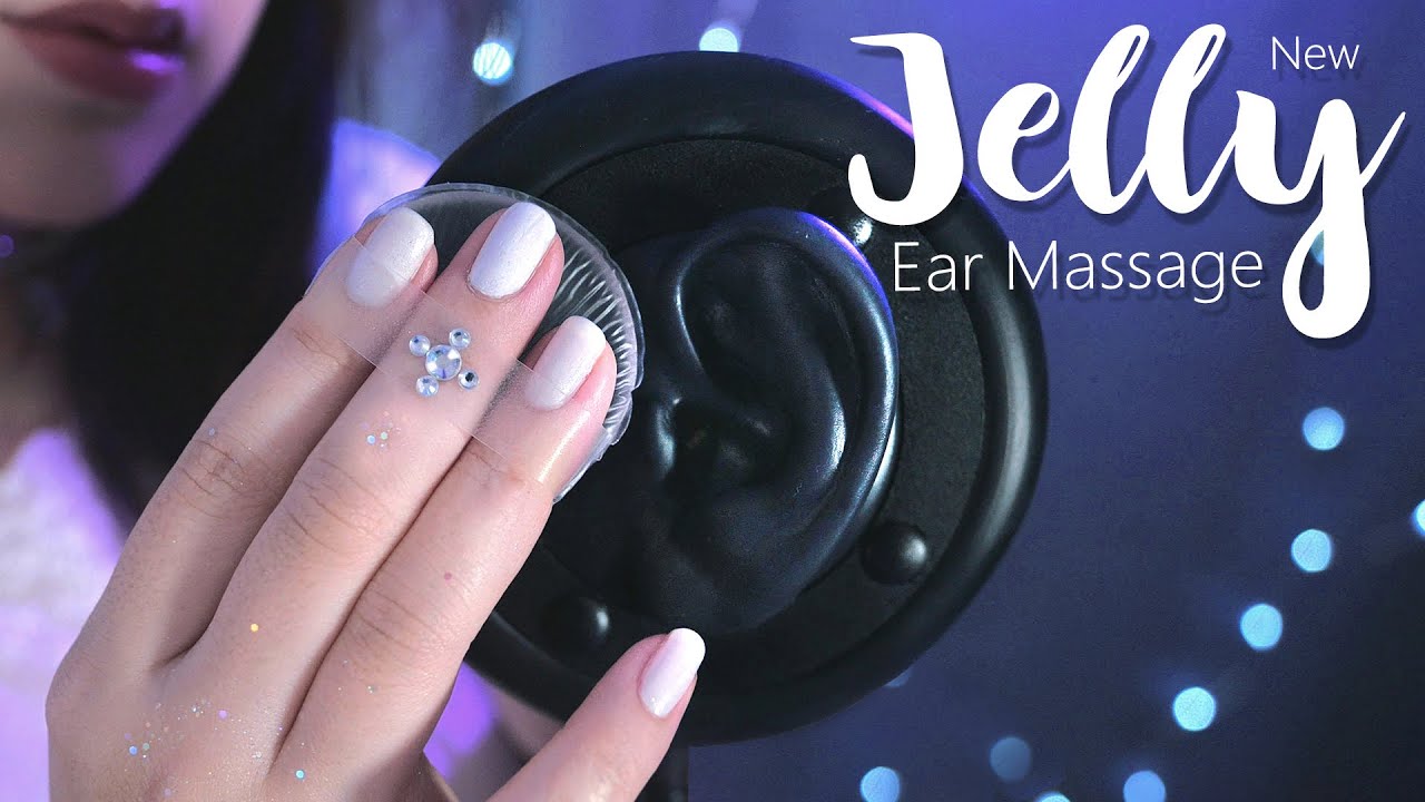 Asmr Upgraded Jelly Ear Massage😍 Realistic Relaxing Slow Youtube