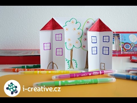 Video: Jak Udělat Dům Z Papíru