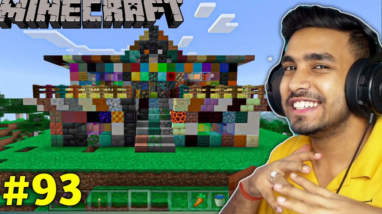 I BUILD THIS HOUSE IN 10MIN IN MINECRAFT| MINECRAFT #93 TECHNO GAMERZ ...