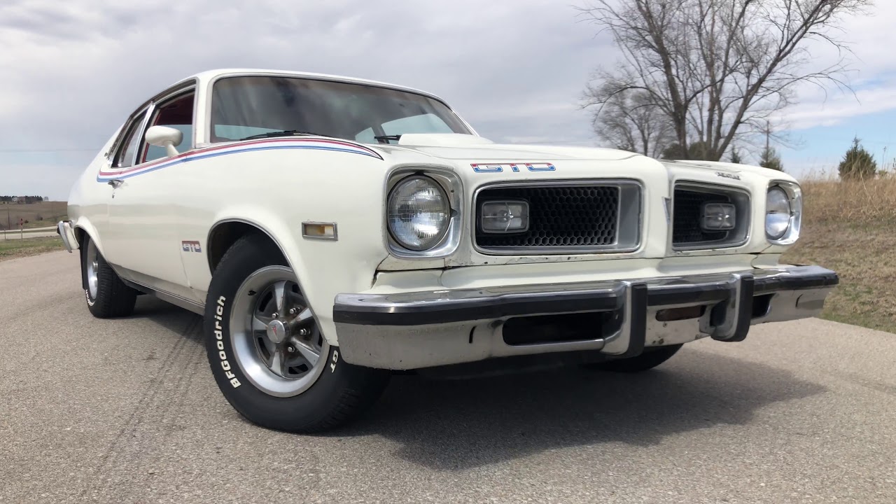 1974 Pontiac Gto For Sale Stock 1099 Youtube