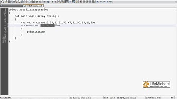 Simple for Loop That Uses a Filter in Scala