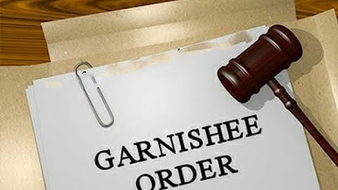 Garnishee Proceedings