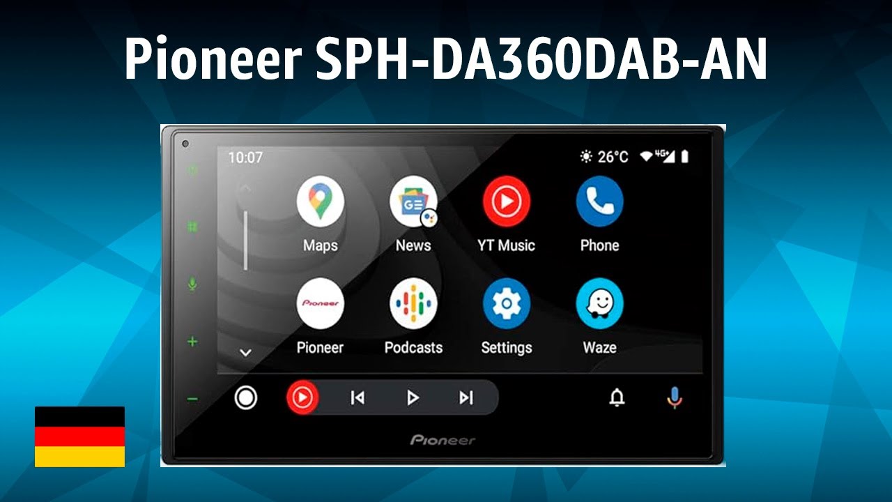 2-DIN-Media Receiver Pioneer SPH-DA360DAB-AN | TEST | Deutsch