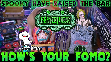 Beetlejuice Flipperkast | Spooky heeft een leuk spel gemaakt vol met speelgoed | FOMO Inbound