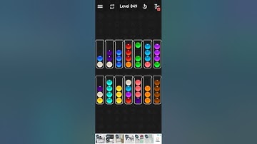 Ball Sort   Level 849