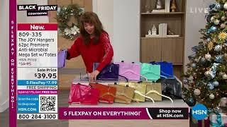 The JOY Hangers 62piece Premiere AntiMicrobial Mega Set ...