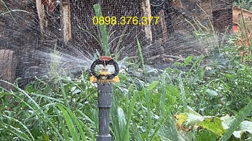 Béc X406 - Béc tưới phun mưa hạt nhỏ, đều từ trong ra ngoài