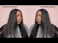 Beginner Friendly Glueless Closure Wig Install | Ali Grace Hair