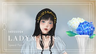Lady Mavis [Speed paint | Clip studio paint]