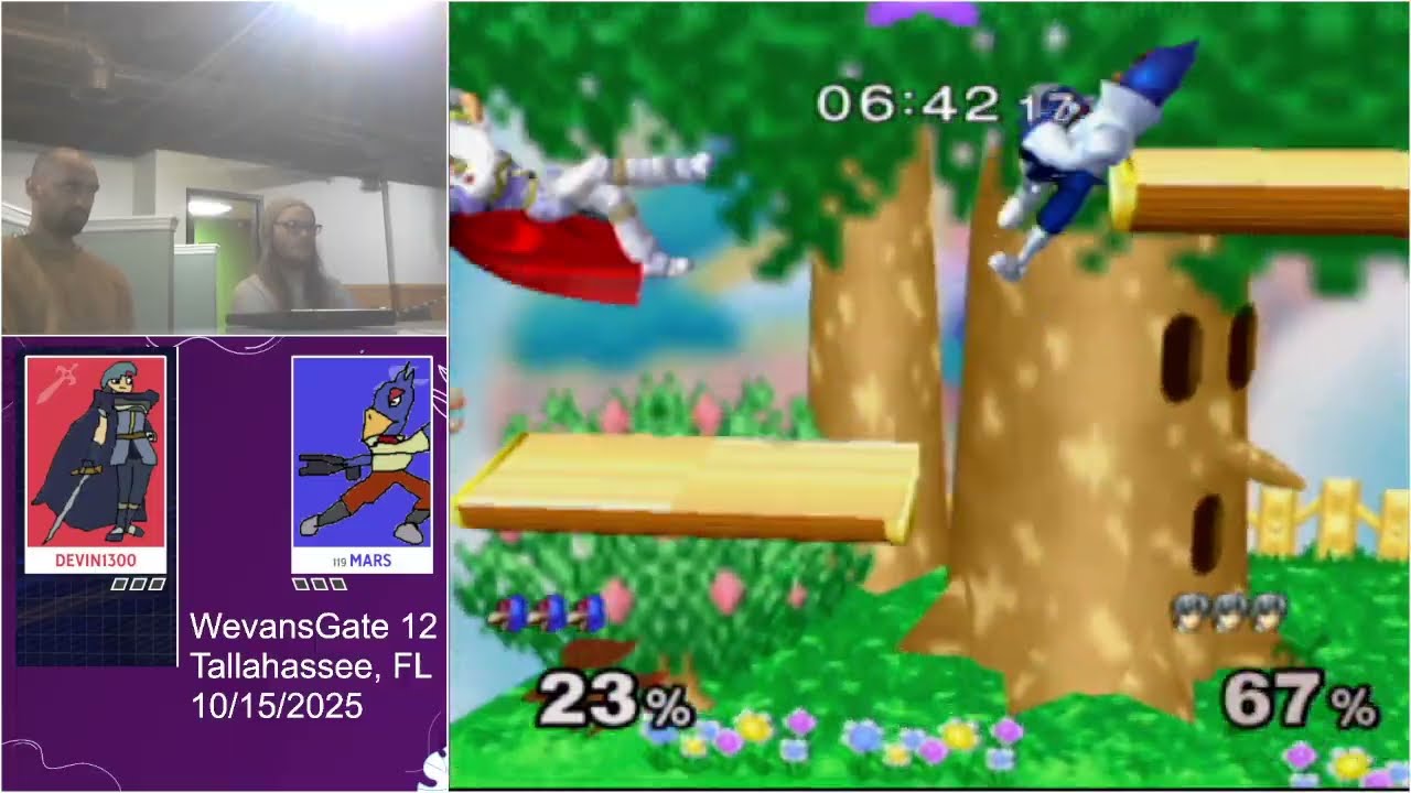 WevansGate 12 10/15/25 - RR - Devin1300 (Marth) Vs. 119 | mars (Falco)