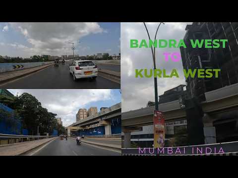 🏍️ Bandra West to Kurla Bike Ride 2026 | Via Bandra Flyover & BKC Sky Bridge | Mumbai Road Trip 🇮🇳