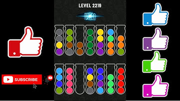 Ball Sort Puzzle Level 2219