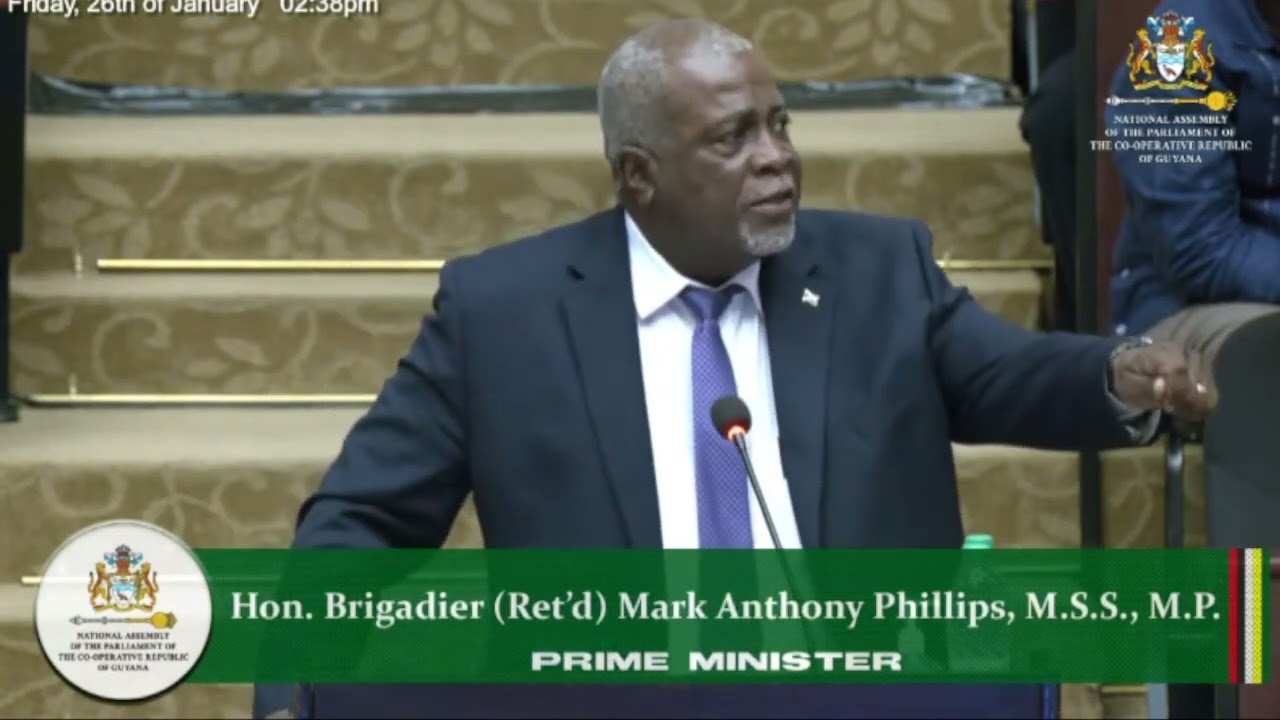 Budget 2024 debate presentation by Prime Minister Brigadier (Ret’d) Mark Phillips.