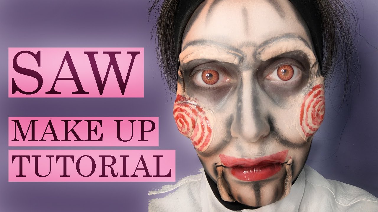 Make up tutorial: SAW - l'enigmista - YouTube