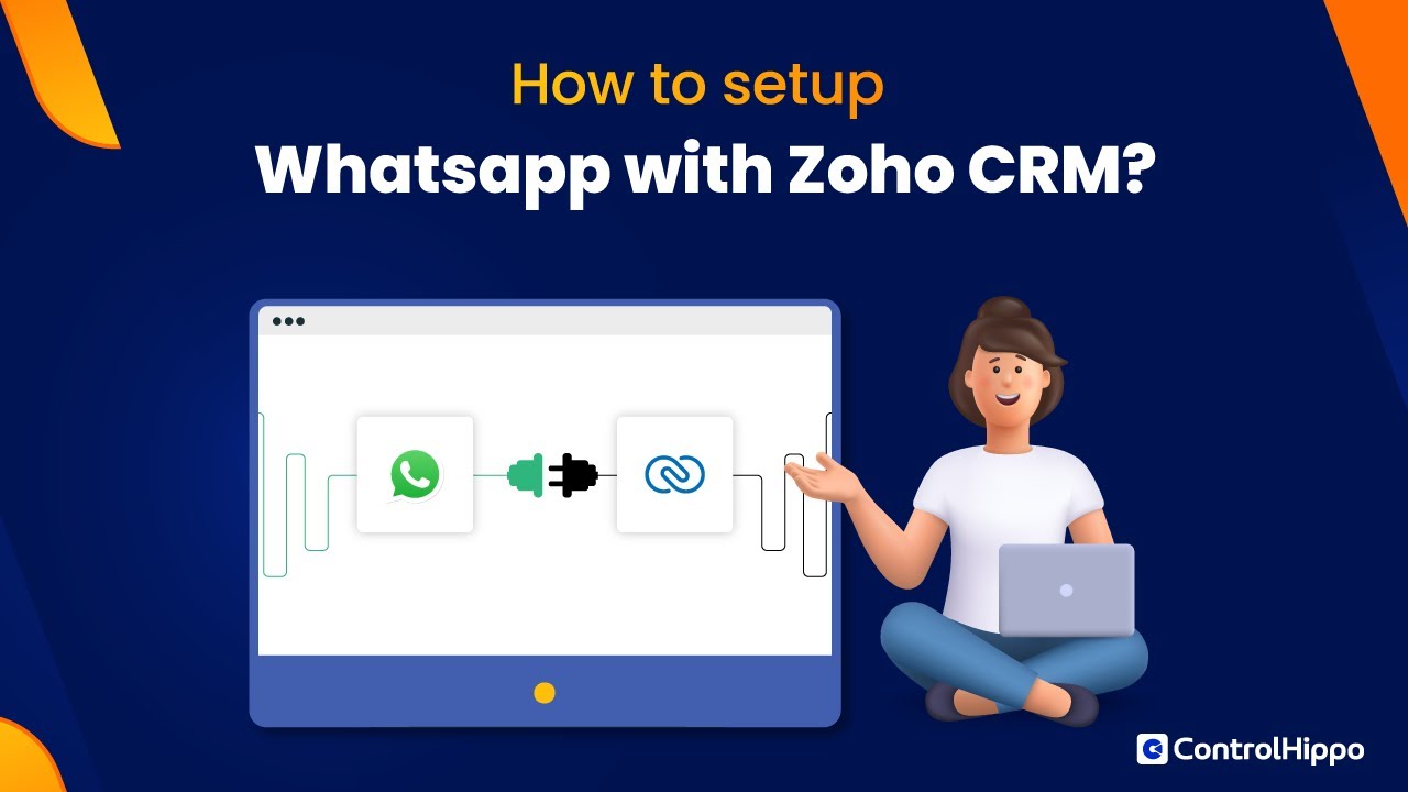 How to Integrate WhatsApp with ZOHO crm? - YouTube