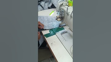 Easy way to complete the task. Side seam join with quilting match.Fastest work.MOTO-TEX