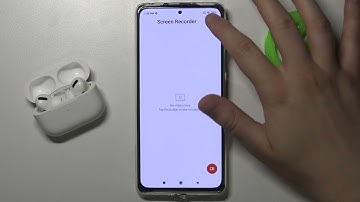 How to Turn On/Off Recorder Screen Touches of Xiaomi Redmi Note 10 Pro - Make Touches Visible