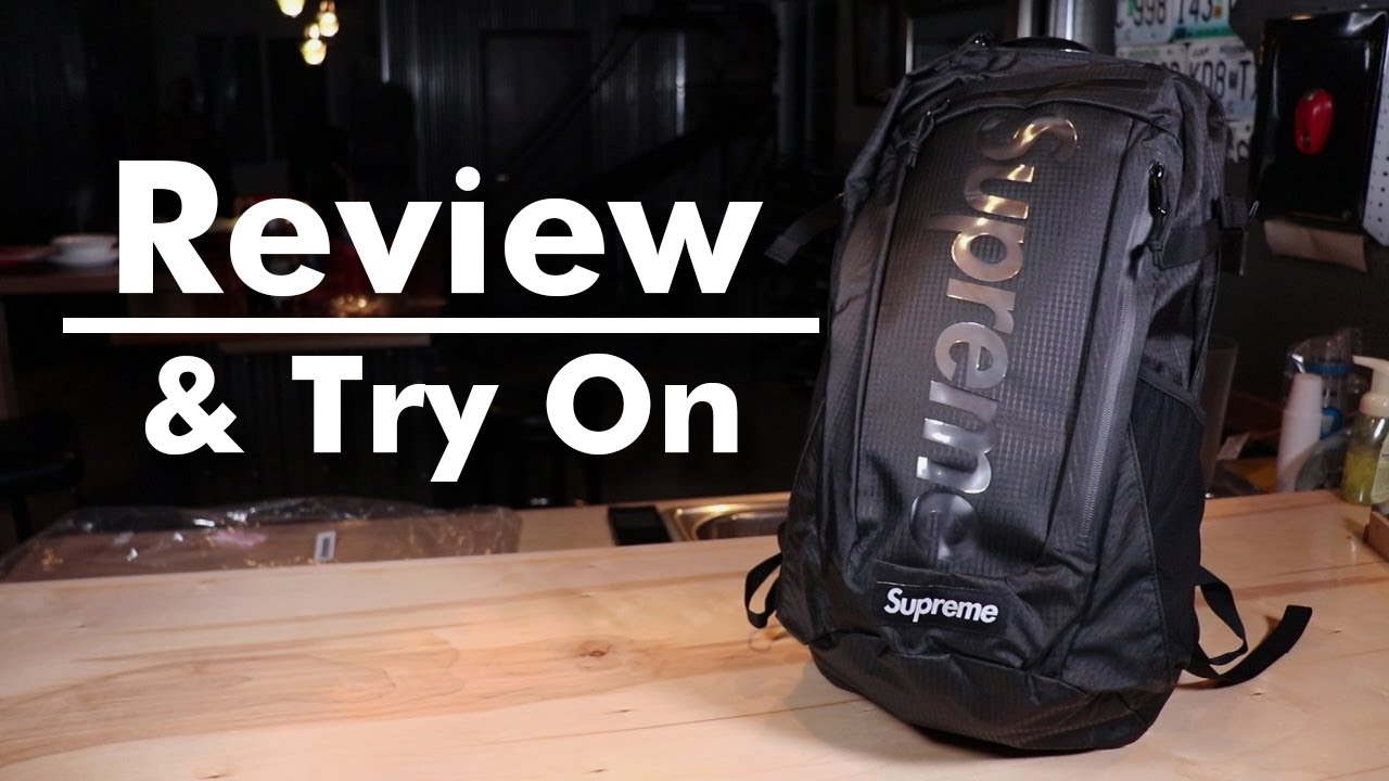Supreme X The North Face "RTG" Backpack Review and Try-On | SS20