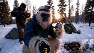 Yeti and Bigfoot FIND GIRL CAMPERS😍- Yeti Vlog Episode 6