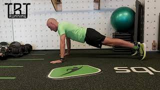 The 4 point Push-up hold