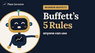 Warren Buffett's Investing Strategy Explained (5 Rules Anyone Can Use)