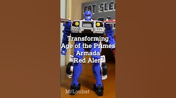 Transforming Age of the Primes Armada Red Alert | MrLoubat | Transformers