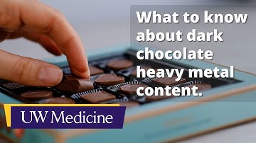 Dark chocolate heavy metals: a nutritionist