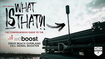 The COMPREHENSIVE WeBoost Cell Signal Booster Install/Review Guide