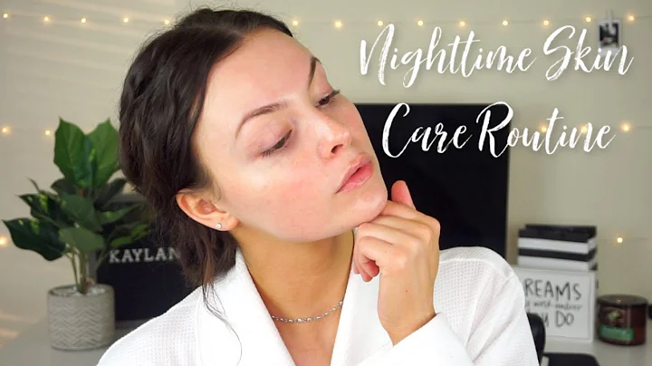Get Unready With Me | My Nighttime Skincare Routine for Clear Skin | Kaylanxo