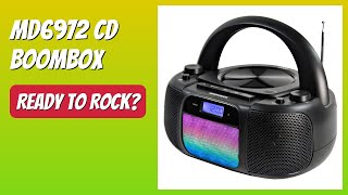 REVIEW (2025): MD6972 CD Boombox. Features.