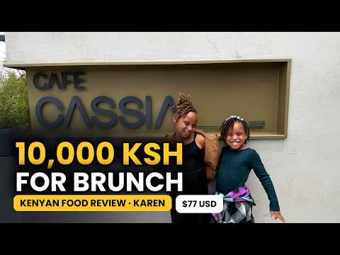 Top-Tier Brunch BUT 30 Minutes for a Drink?! | Cafe Cassia, Karen