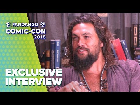 Jason Momoa's Kingdom is Full of Beer & Babies | 'Aquaman' Comic-Con 2018 Full Interview