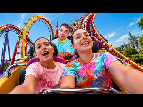 😱 TATA Intră în PANICĂ la GARDALAND! 🎢 24 de ORE printre cele mai PERICULOASE Atracții 🇮🇹 partea 2