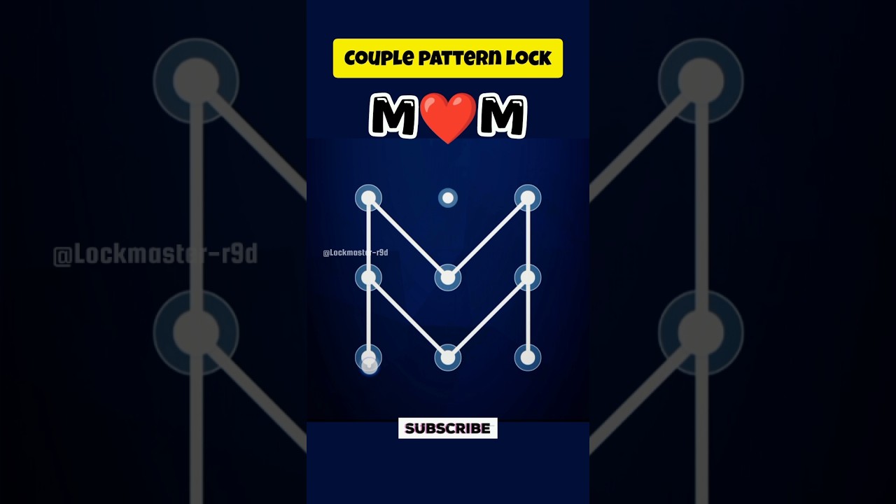couple pattern lock😍 