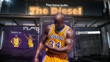 Best NBA 2k21 Shaq Build !!!!