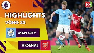 Man City - Arsenal Trận Chung Kết Out Trình, Thiên Tài Kevin De Bruyne Ngoại Hạng Anh 2223