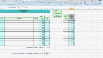 Donation Spreadsheet Instructions